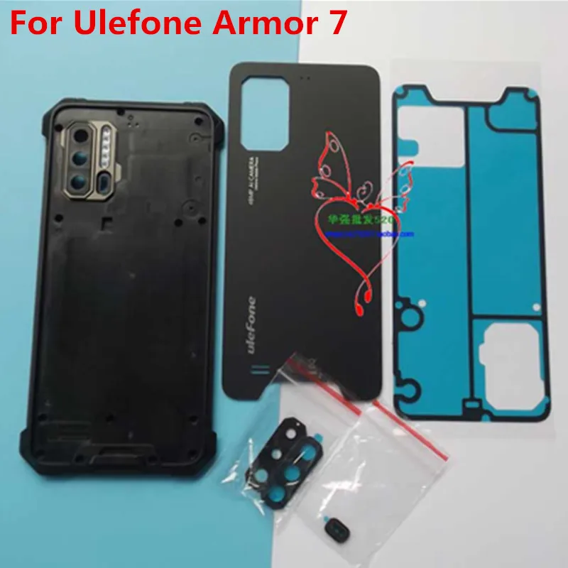 Оригинальный чехол для Ulefone Armor 7 корпуса задняя крышка стекло объектива