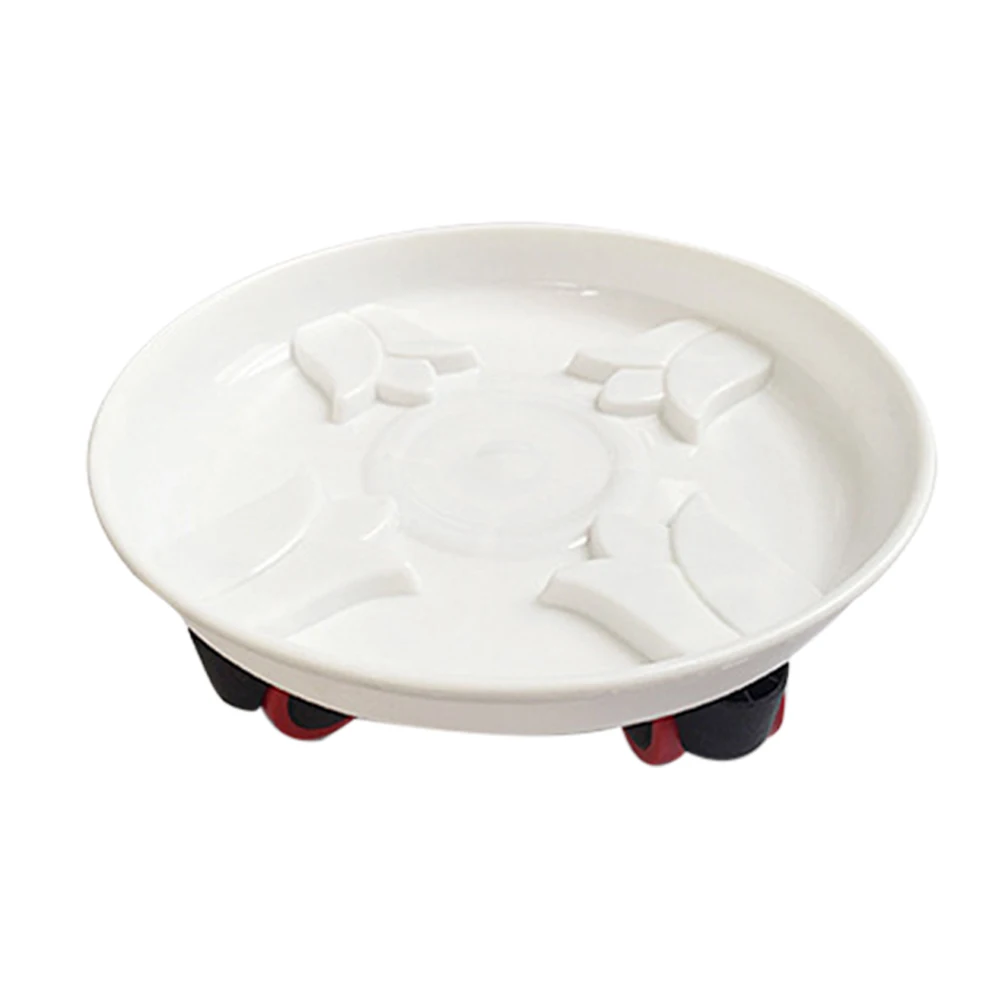 Съемный горшок для цветов из смолы поддон растений кастрюля перемещения