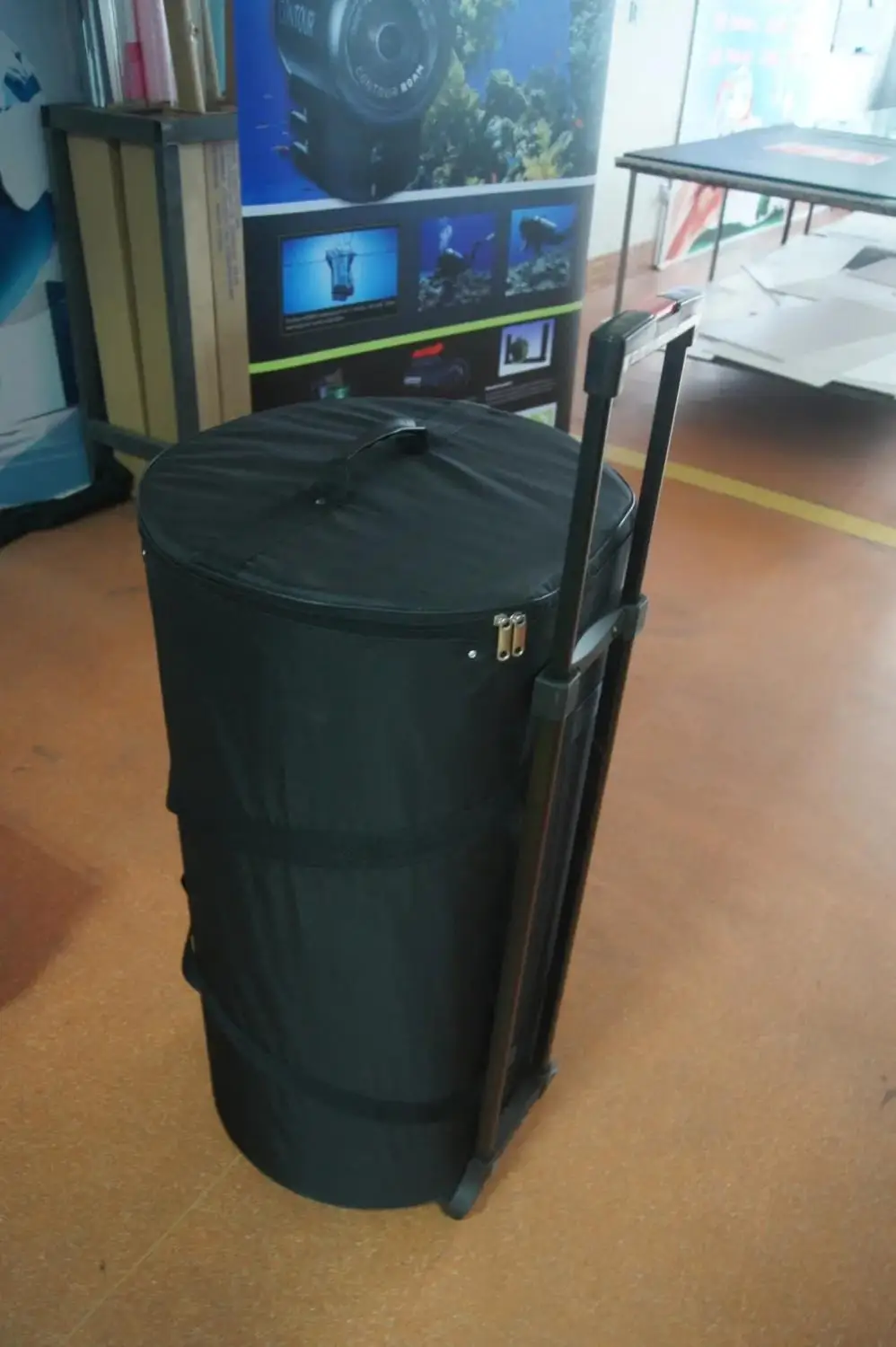 Сделанный на заказ стенд для выставки из ПВХ в форме дуги 8 х10 футов|banner custom|pvc