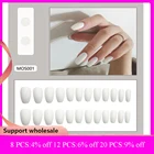 Накладные ногти, матовые, винно-красные, матовые, накладные ногти, цветные, белые, черные, павлиньи, синие, 24 шт.