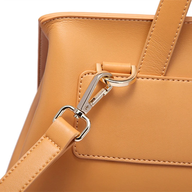 Классическая сумка на плечо MANSURSTUDIOS женская кожаная Mansur из натуральной кожи тоут