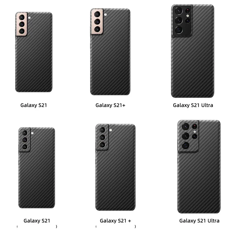 yierfa carbon fiber protective case for samsung galaxy s21 ultra case ultra thin back cover for galaxy s21 plus s 21 phone shell free global shipping
