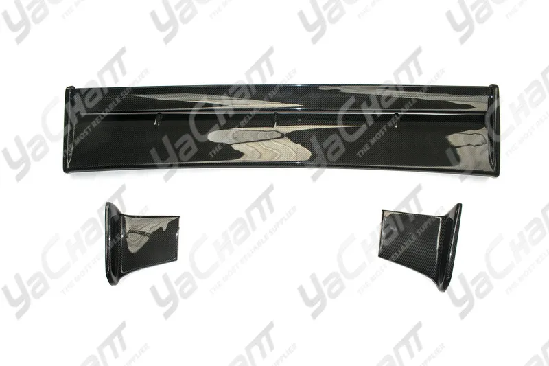 Автомобильный Стайлинг спойлер для багажника из углеродного волокна подходит