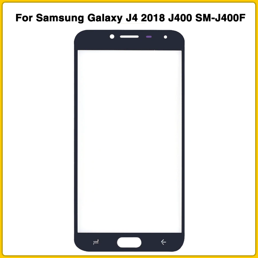 Новый ЖК передний стеклянный объектив для samsung Galaxy J4 2018 J400 SM J400F J400F/DS J400G/D