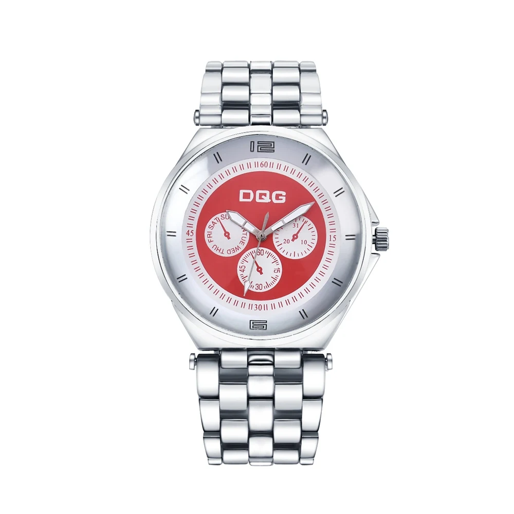 Часы мужские кварцевые круглые из нержавеющей стали |