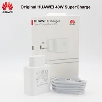 Оригинальное зарядное устройство Huawei Supercharge, 40 Вт, 10 в, 4 а, адаптер для ЕС, 5 А, кабель Type-C для P20 Pro, P30, P40 Lite, Mate 10, Mate 20, 30 Pro
