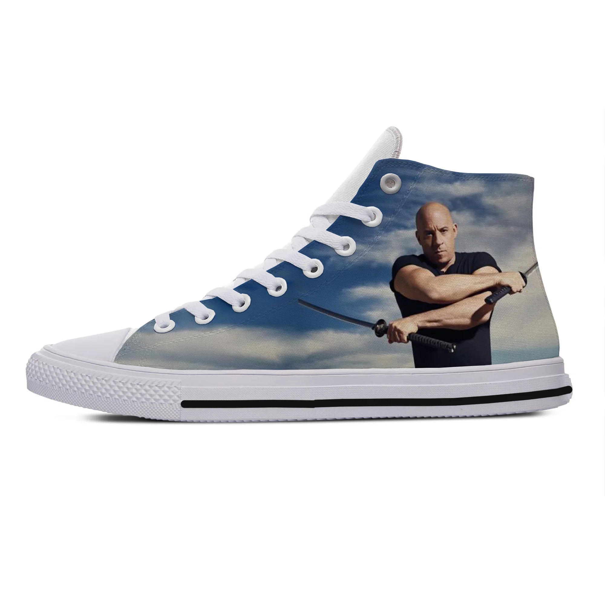 

2019 Лидер продаж, крутые модные популярные забавные высококачественные кроссовки, повседневная обувь с 3D-принтом для мужчин и женщин, VinDiesel