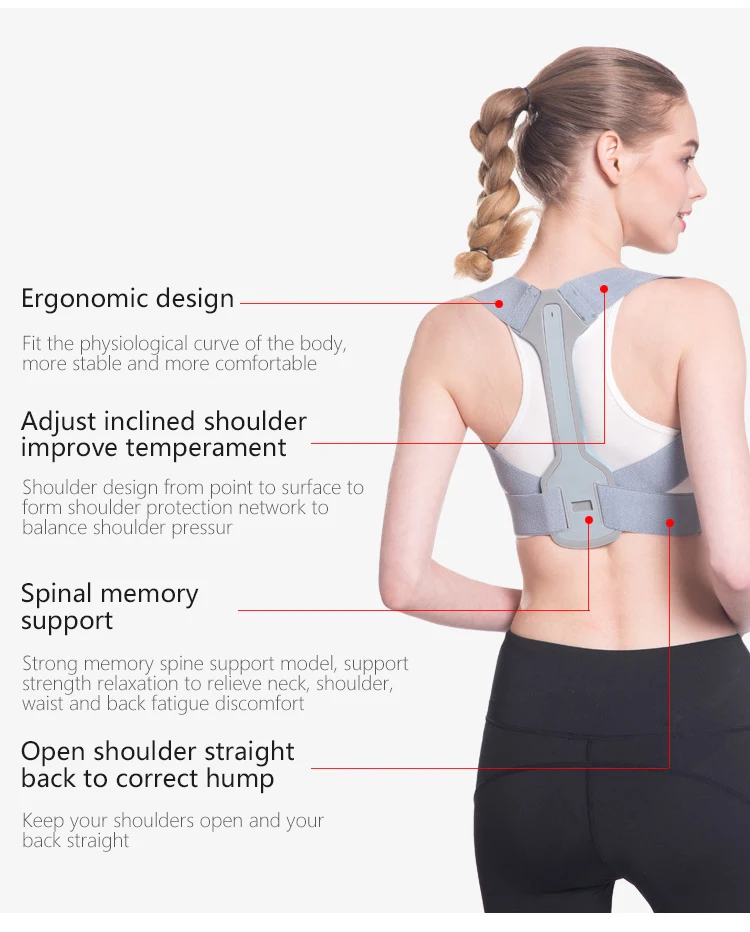 Getinfit Регулируемый магнитный Корректор осанки плеча для выпрямления