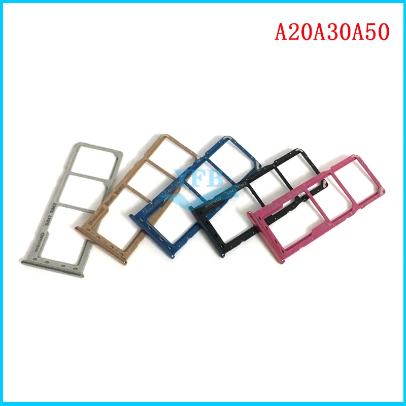 Держатель для Sim карты Samsung Galaxy A10 A105F A20 A205F A30 A305F A50 A505 A505F A80|Адаптеры SIM карт| |