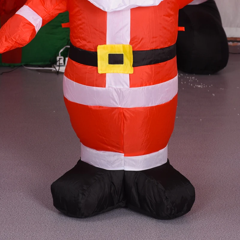 

105cm Christmas Inflatable Doll LED Night Light Figure Garden Toys Party Home Yard Christmas Decorations New Year 2021