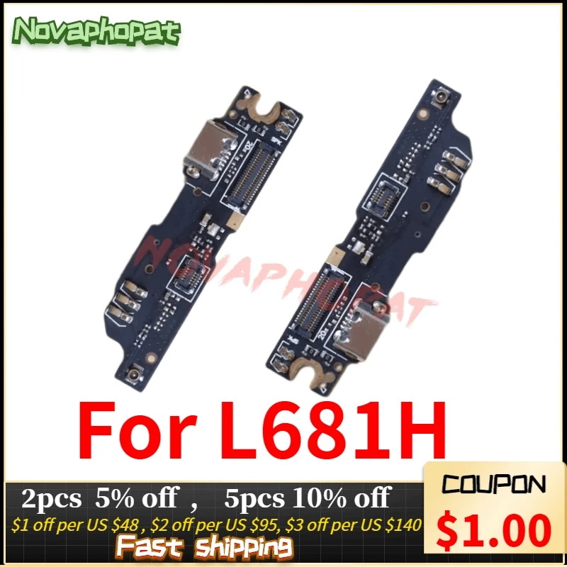 

Novaphopat For Meizu M3 Note L681H Charger Port USB Dock Charging Port Connect Connector Microphone Mic Flex Cable +tracking