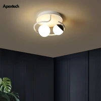 modern ceiling lights 24cm round surface mounted ceiling lamp for corridor staircase balcony deco lighting fixtures ac85 265v