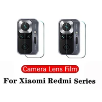 2pcs camera protector for redmi note 10 9 8 7 pro 9a 9c 9t tempered lens film for xiaomi poco x3 f2 pro f3 no glass protective