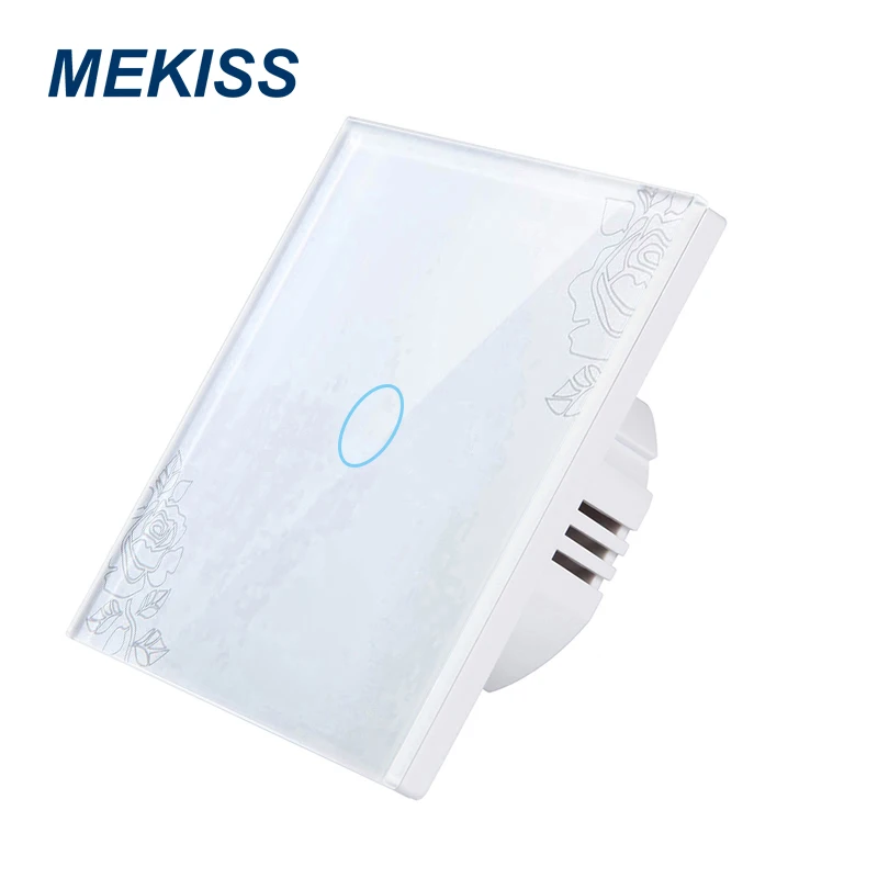 Фото MEKISS Европейский сенсорный светильник переключатель роскошная панель из