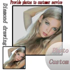 Квадратная Алмазная 5D Вышивка Стразы под заказ, фото на заказ, мозаика для творчества, подарок на день рождения