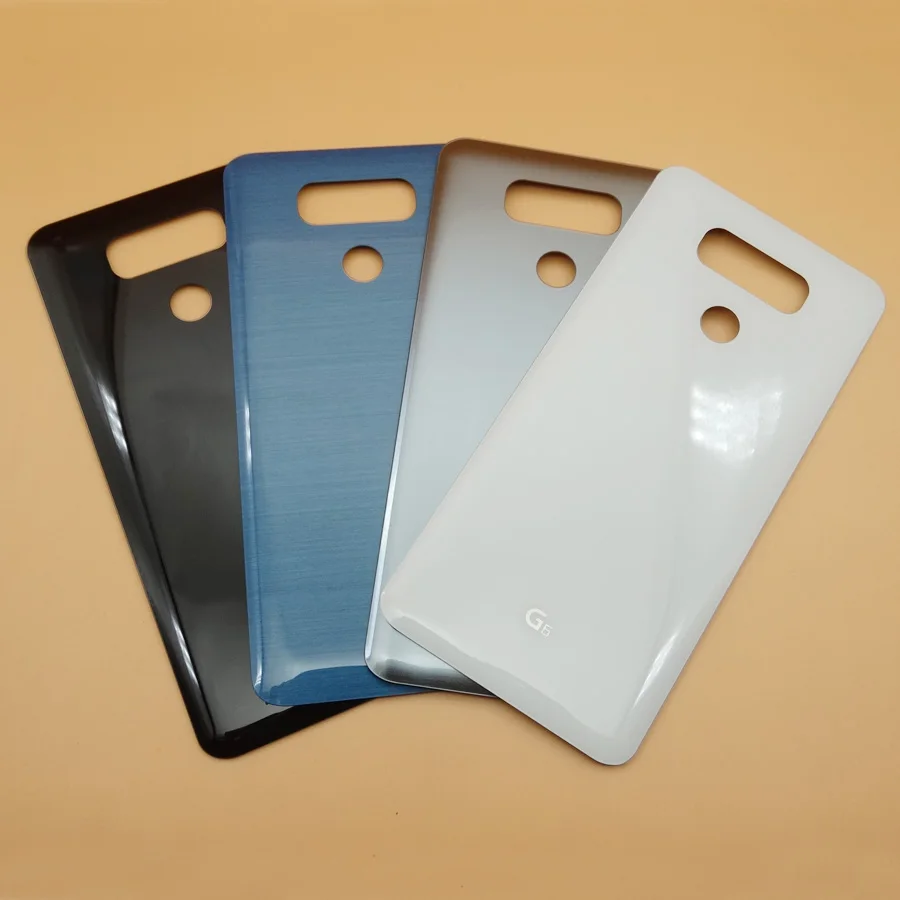 Новая стеклянная крышка аккумулятора для LG G6 H870 H870DS H871 H872 H873 LS993 US997 задний корпус