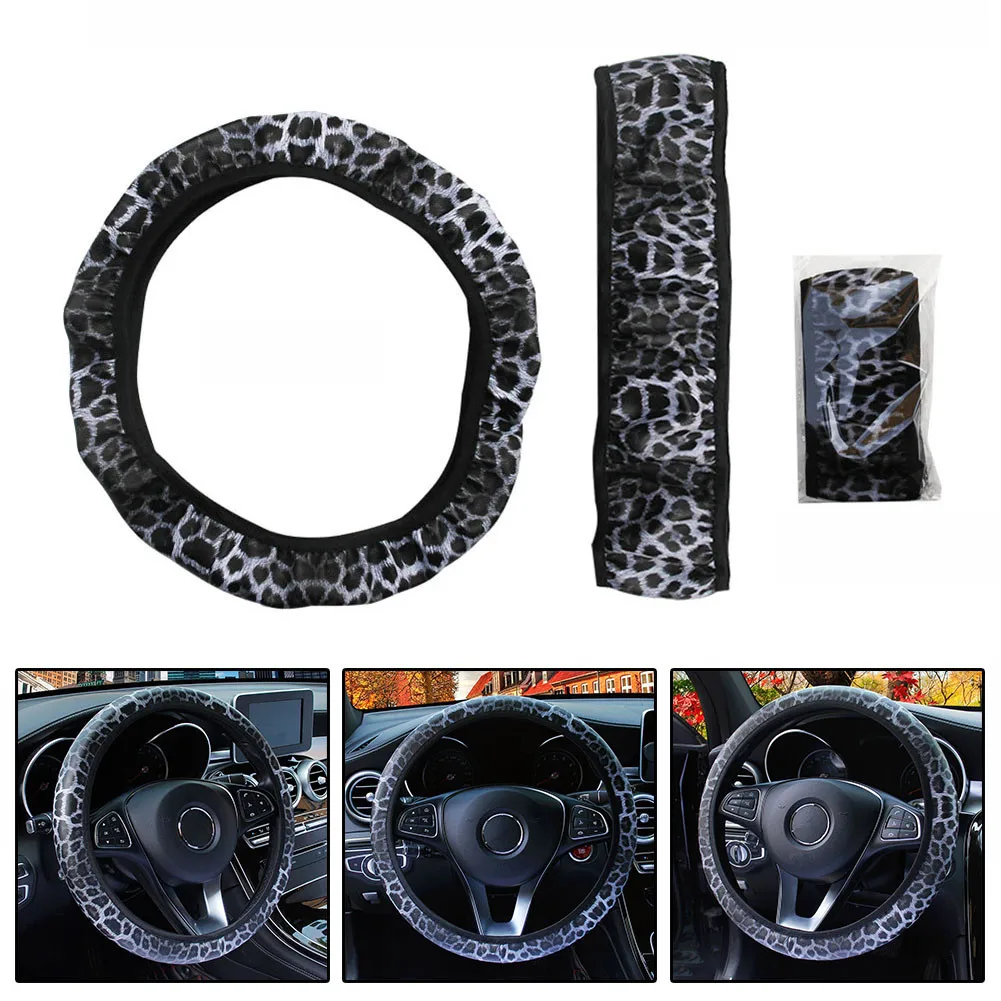 

Soft Feeling Steering Wheel Cover Non-slip Waterproof 1 PCS 100% Brand New