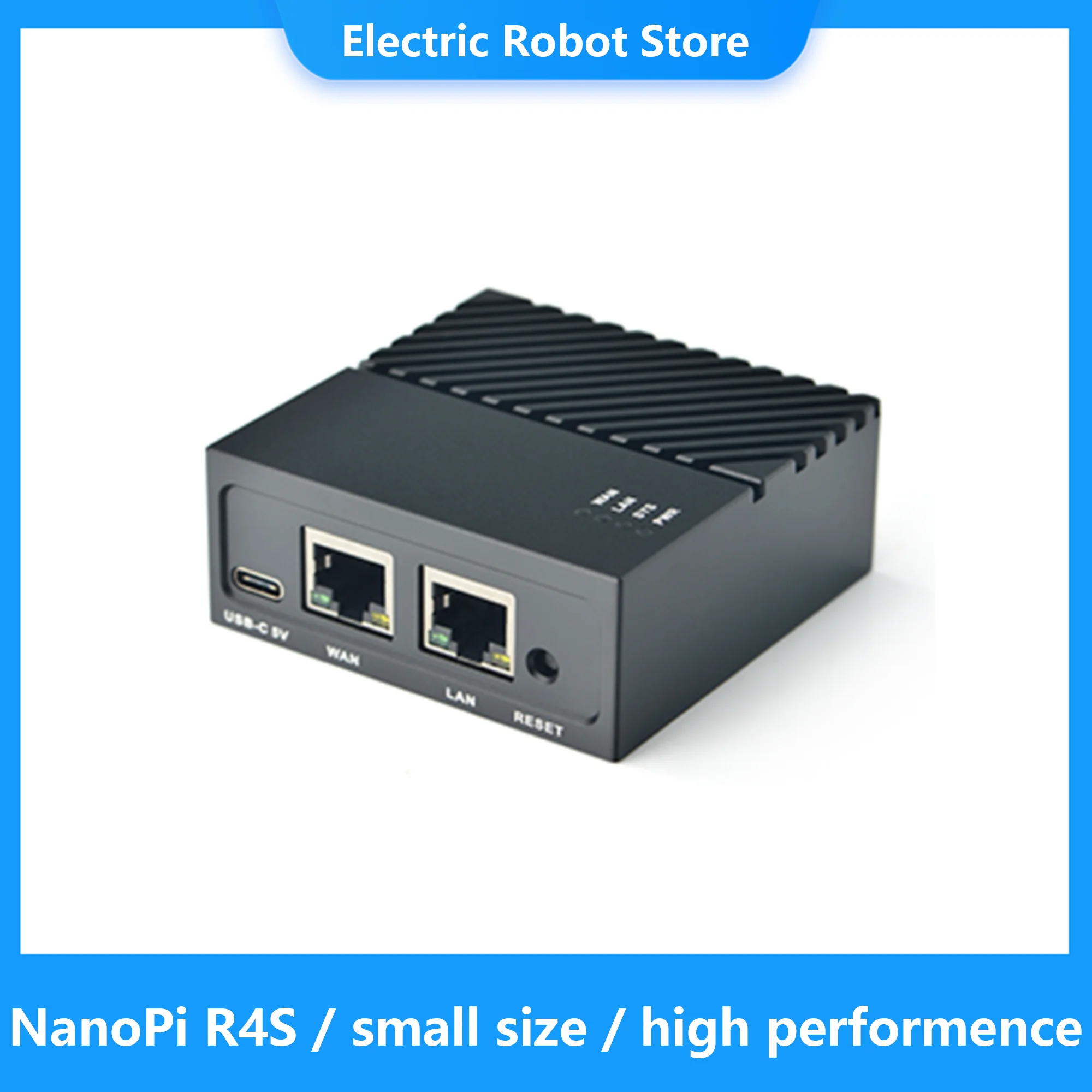 Friendlyelec Nanopi R4S 1 Гб двойные Гбит/с шлюзы Ethernet поддержка системы Openwrt Lede Linux Rockchip RK3399