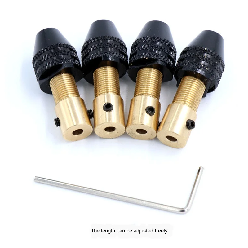 Самозатягивающийся Алмазный зажим маленький сверлильный патрон для