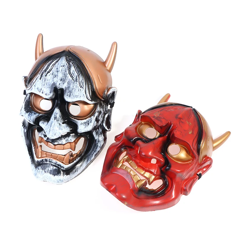 Japanese Ghost Hannya Halloween Masquerade Cospaly Party Horror Makeup Props | Дом и сад