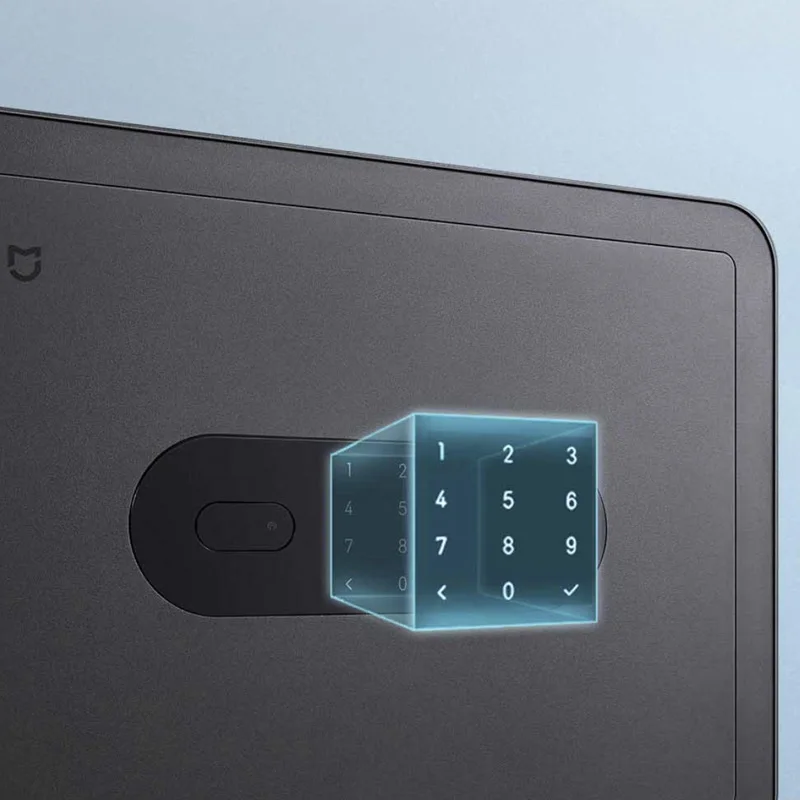 Умный Сейф Xiaomi Mijia 65Mn антисверлильная стальная пластина полупроводниковый