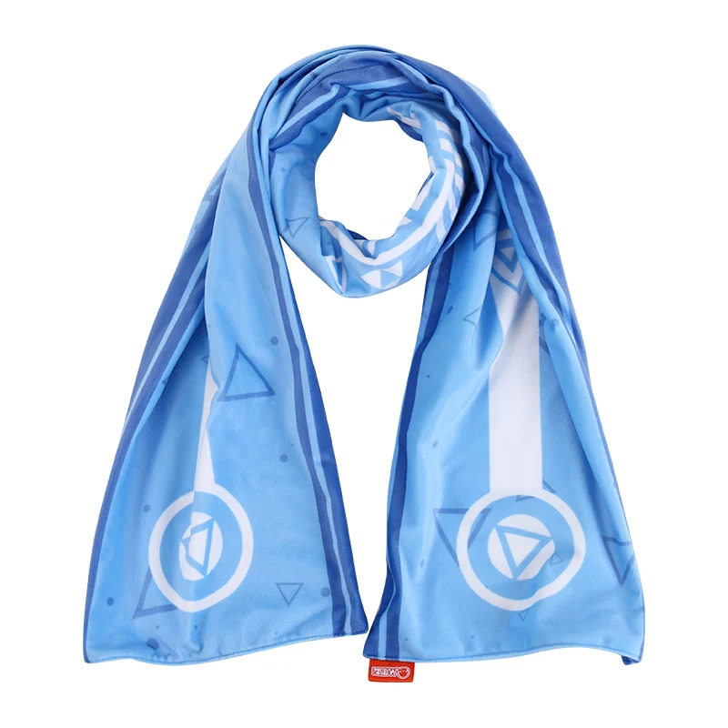 Anime The Quintessential Quintuplets Nakano Miku Cosplay Unisex Student Crystal cotton Muffler cashmere Warm Scarf Neckerchief |