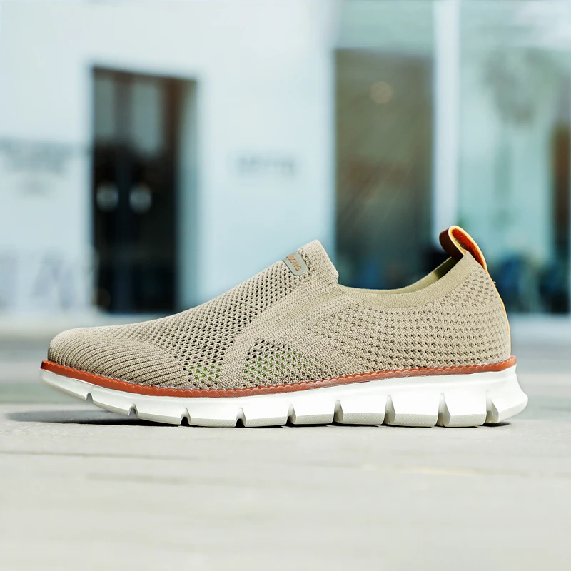 

Slip-On Lightweight Mesh Men Shoes Casual Breathable Comfortable Walking Male Sneakers Tenis Feminino Zapatos Footwear
