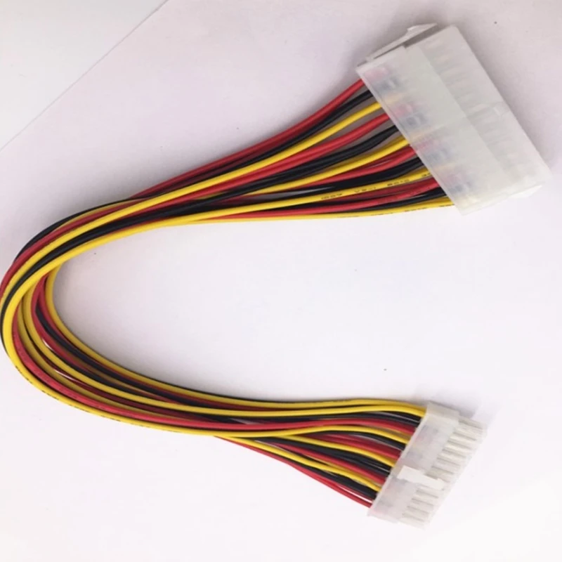 40GD PSU 24-контактный адаптер питания ATX кабель преобразователя материнской платы (12