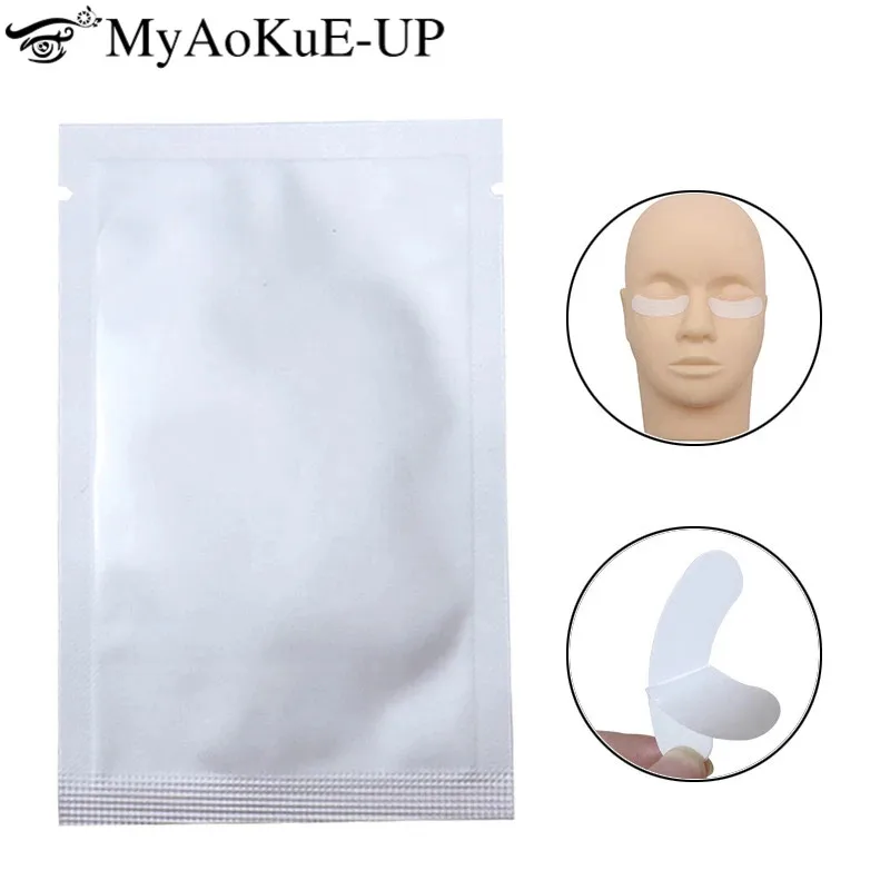 Тонкие типы накладок для ресниц № 3 накладки под глаза 25/50/100/200/500 силиконовый