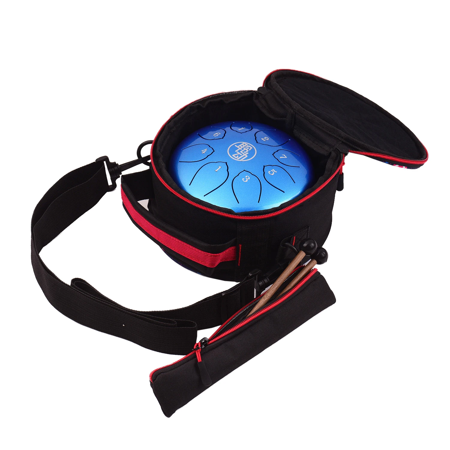 6 дюймов Сталь язык барабан Handpan барабана 8-заметки с ключом ударный инструмент