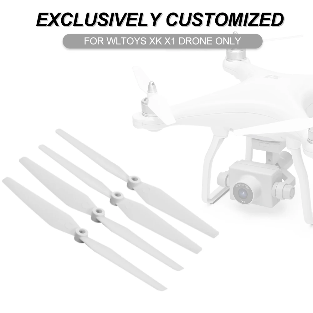 2 пары WLtoys XK X1 винт радиоуправляемого дрона с парными крышками для Drone запасные