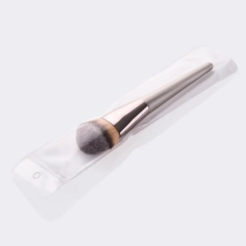 Bronzer brush Pro1pcs рассыпчатая пудра для лица кисти макияжа румян деревянная ручка