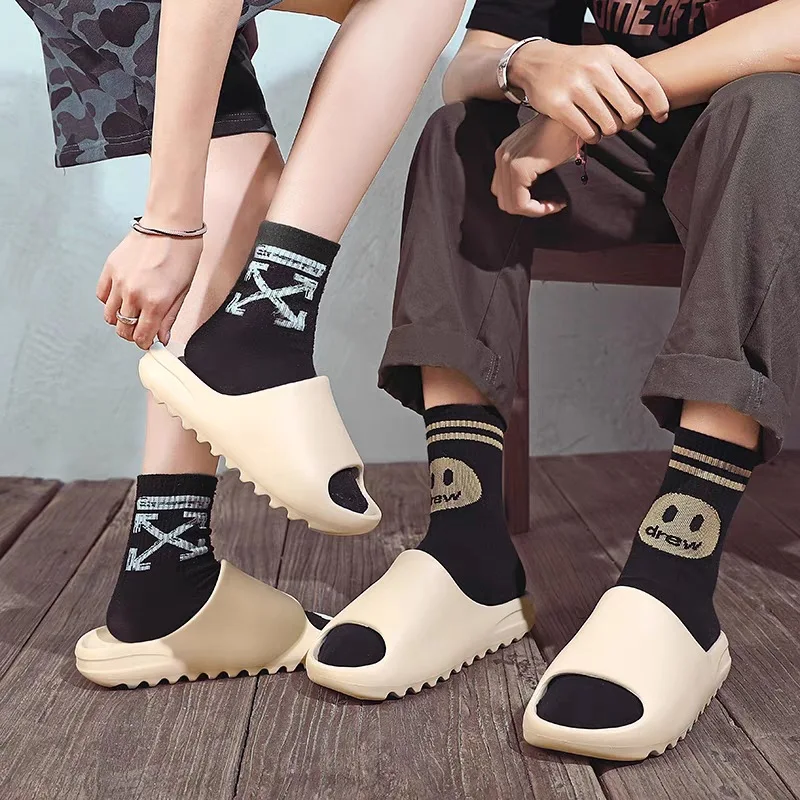 Women's Slipper 2021 Summer Casual Beach Sandals Simple Shoes Slide Thick Platform EVA Mules Anti-Slip Men Home | Обувь