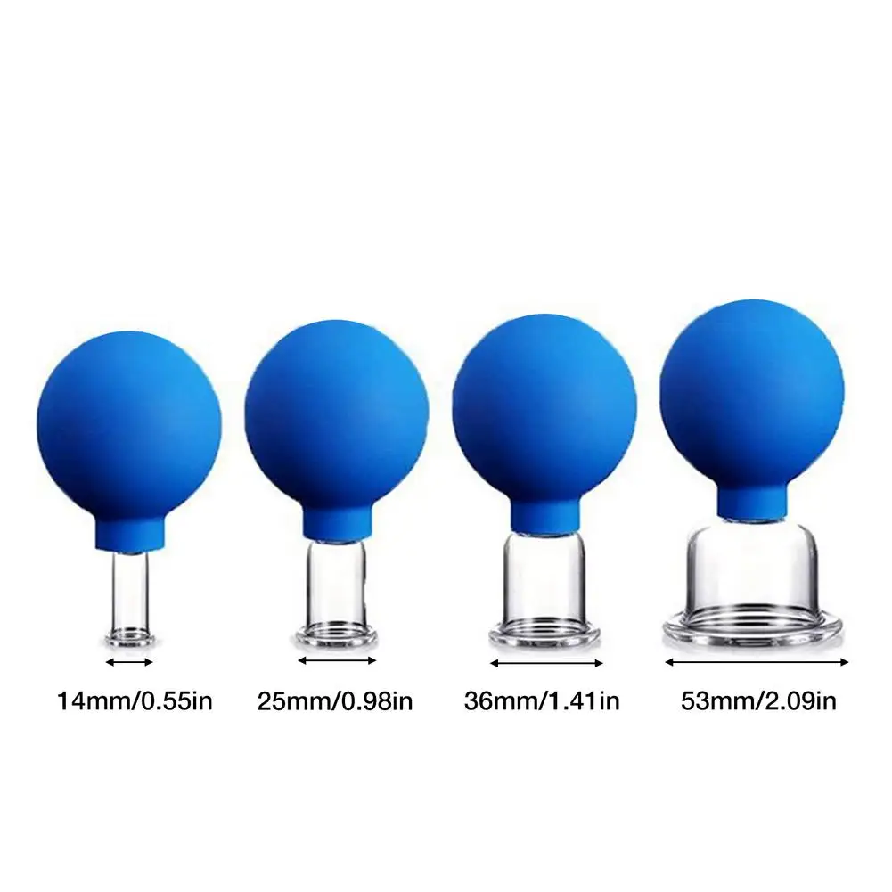 

Facial Cupping Ball Set Face Massage Body Cups Vacuum Suction Cupping Set Face Skin Lifting Cupping Health Care Therapy Tool New