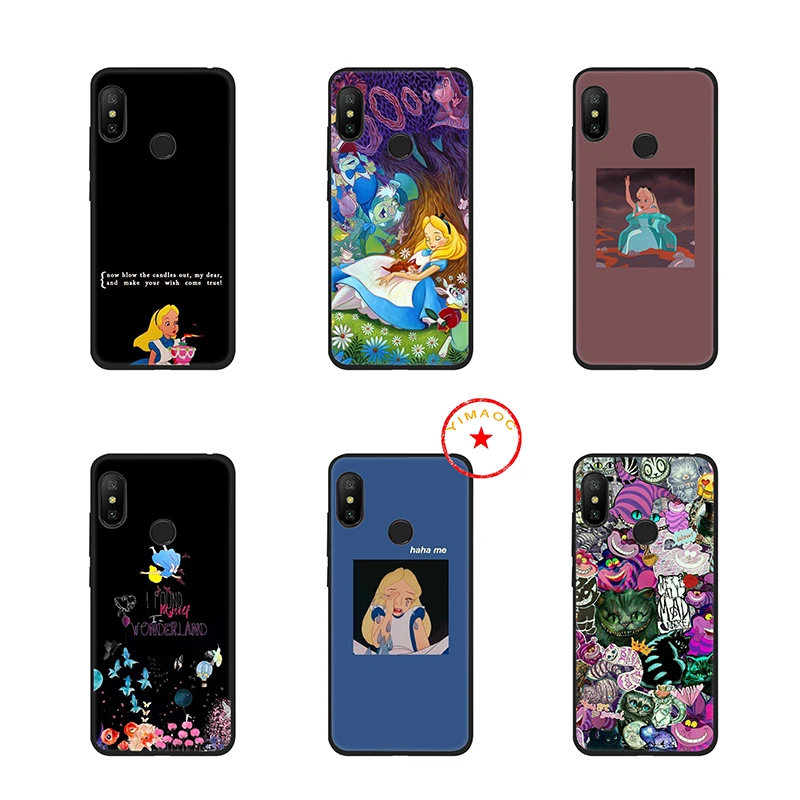 Alice in Wonderland Soft Silicone Case for Xiaomi Redmi K20 S2 7A 6A 6 Pro 5 Plus 5A GO 4A 4X |