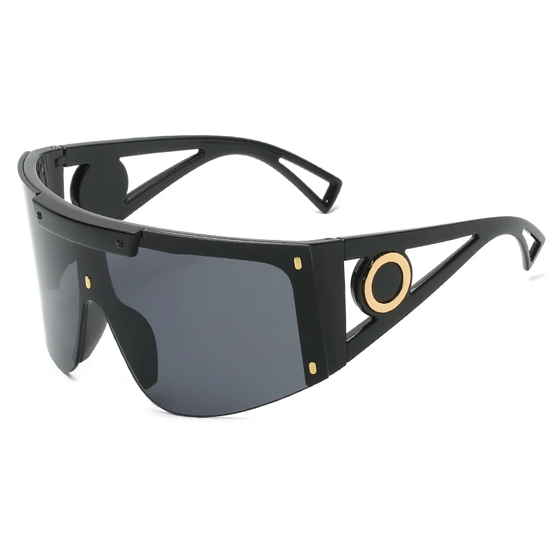 

New Arrival Decorative Sunglasses For Women PC Frame Oversized Eyeglasses For Men Colorful Glasses Internet Celebrity Recommend