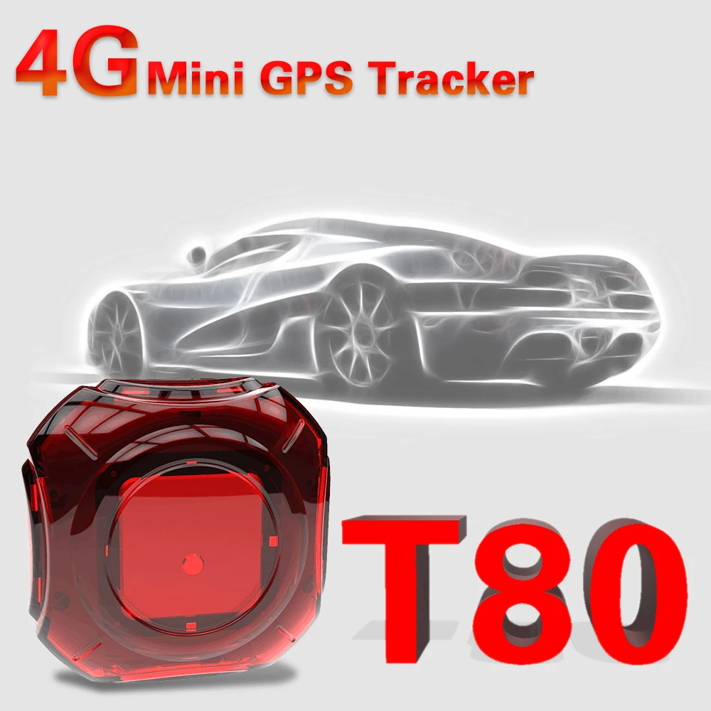 GPS трекер T80 MIni 4G LTE для езды на велосипеде домашних животных детей локатор с