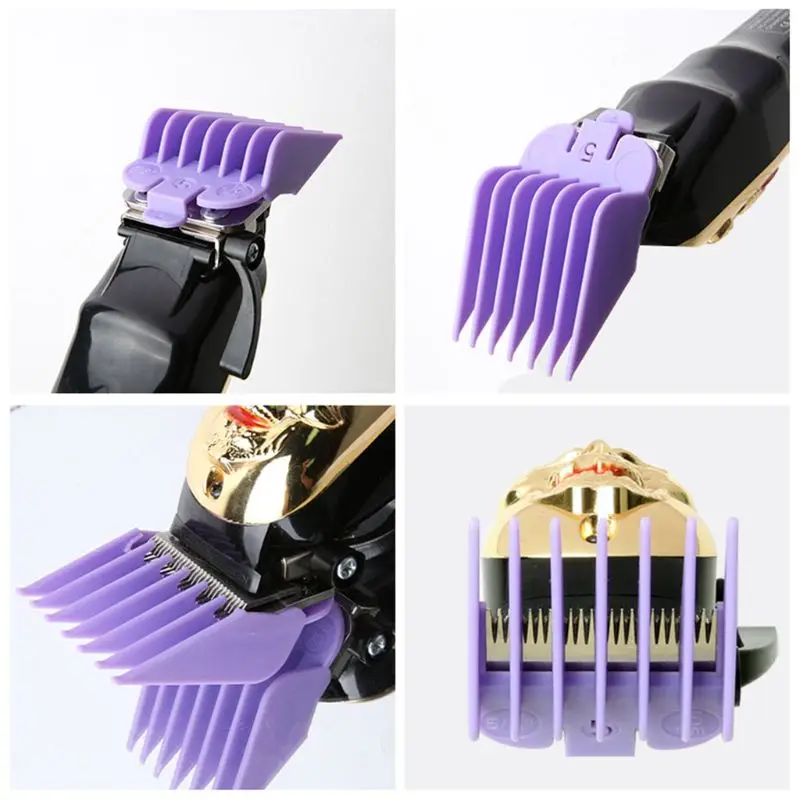 

28TA 8 Pcs/set Oil Head Electric Clippers Caliper Limit Comb Hair Clipper Tooth Guides Combs Cutting Tool