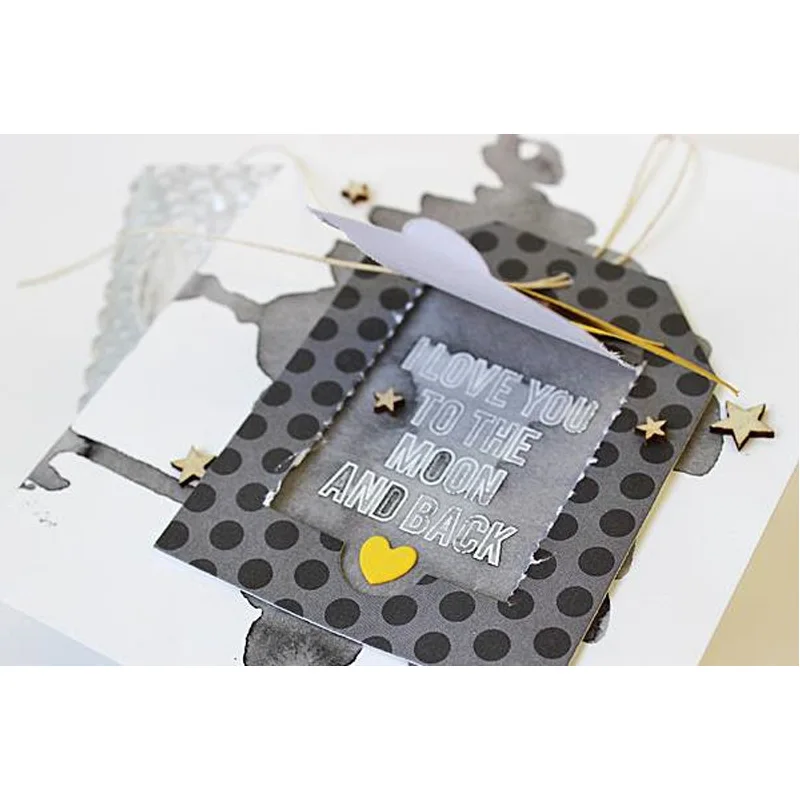 Выдвижная бирка металлические штампы трафареты высечки для изготовления карт