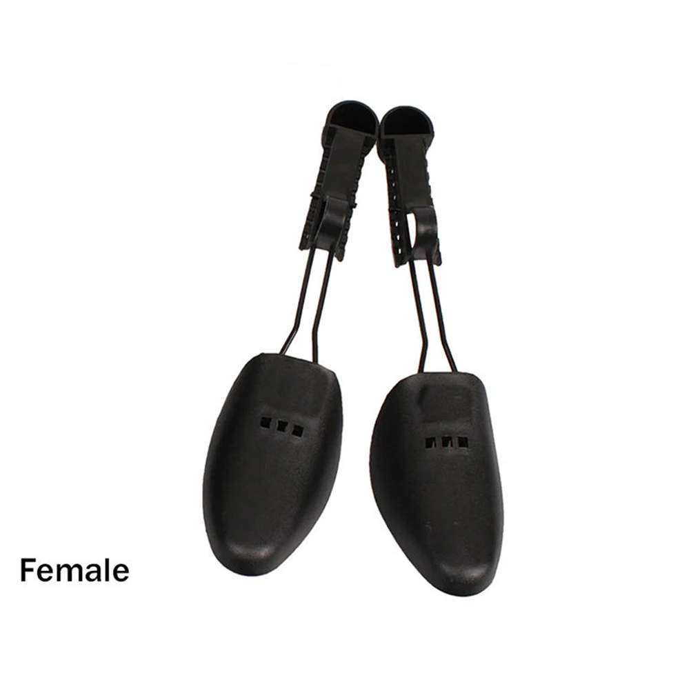 

1 Pair 2-Way Shoes Stretcher Tree Shaper Black Women Men Plastic Shoe Stretcher Plastic Women:22-28cm Men:25-32cm(Adjustable)