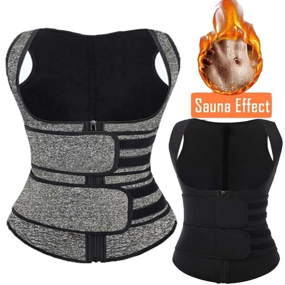 

2021 Women Shapewear Waist Body Shapers Trainer Lost Weight Control Tummy Strap Slimming Fitness Neoprene Sauna Sweat Belt New