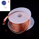 1 шт. 1,73,5 мм 1,5 м паяльной станции оплетка сварочный припой для снятия фитиль провод шнур поток BGA ремонт инструмента