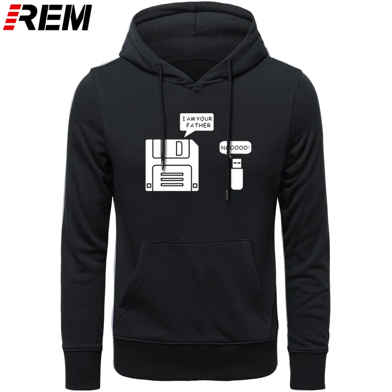 REM USB дискета я ваш отец мужские хлопковые с длинным рукавом юмором диск повседневные Camisetas Hombre мужские кофты с капюшоном, толстовки