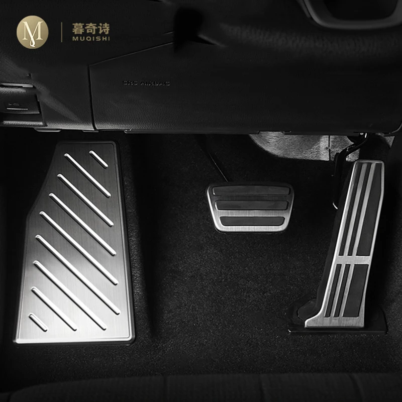 

For Toyota RAV4 RAV 4 XA50 2019 2020 Left Foot Rest Cover Footrest Pedal Frame Moulding Cover Auto Styling Trim Stainless Steel