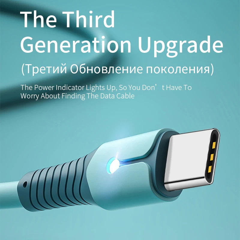 

USB Type C Cable 3A Fast Charging Charger Micro USB Cable For Samsung S20 S10 Xiaomi Redmi Note 9 Android Mobile Phone Wire Cord