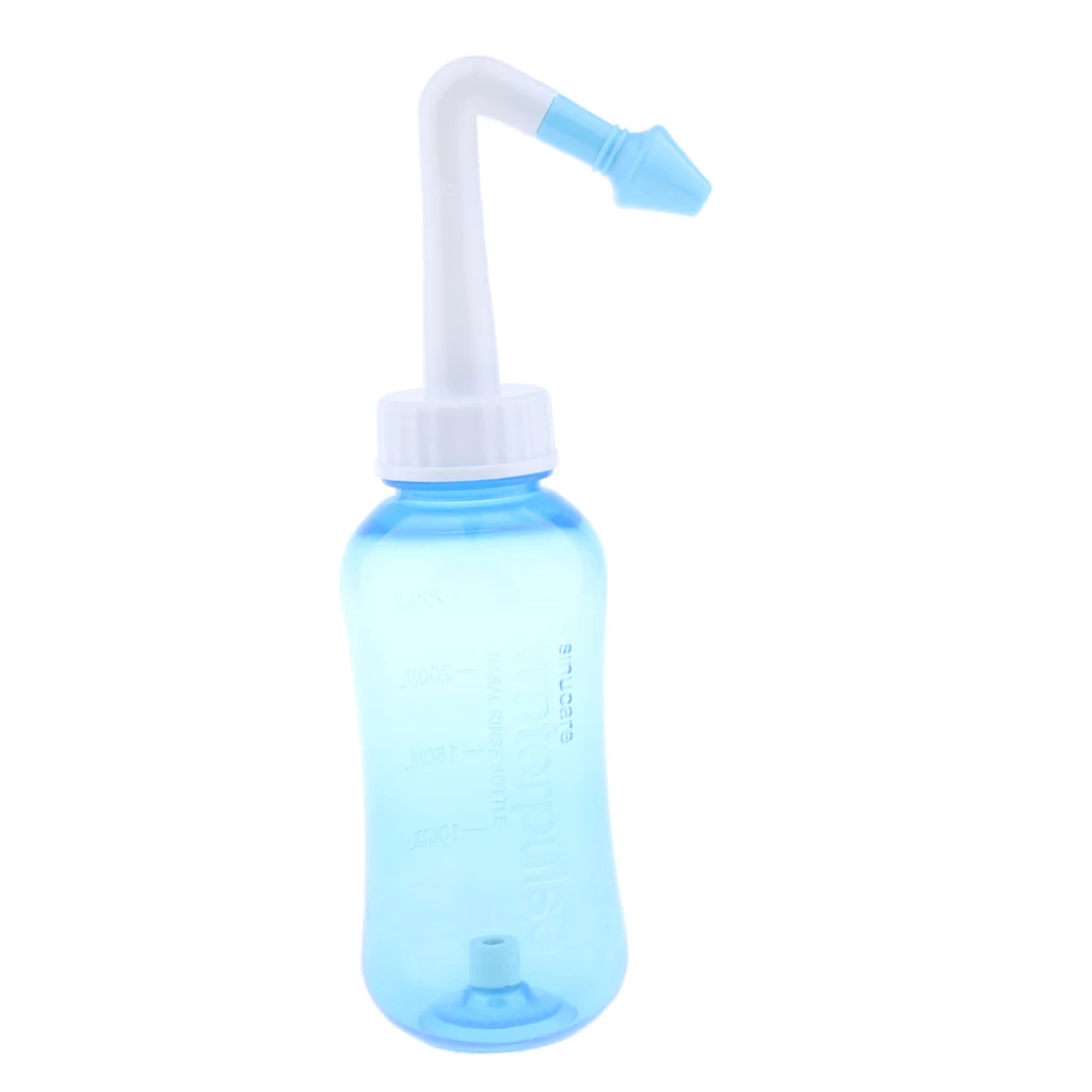 

300ml Adults Kids Nasal Rinsing Washing Nose Clean Irrigator Neti Pot Bottle