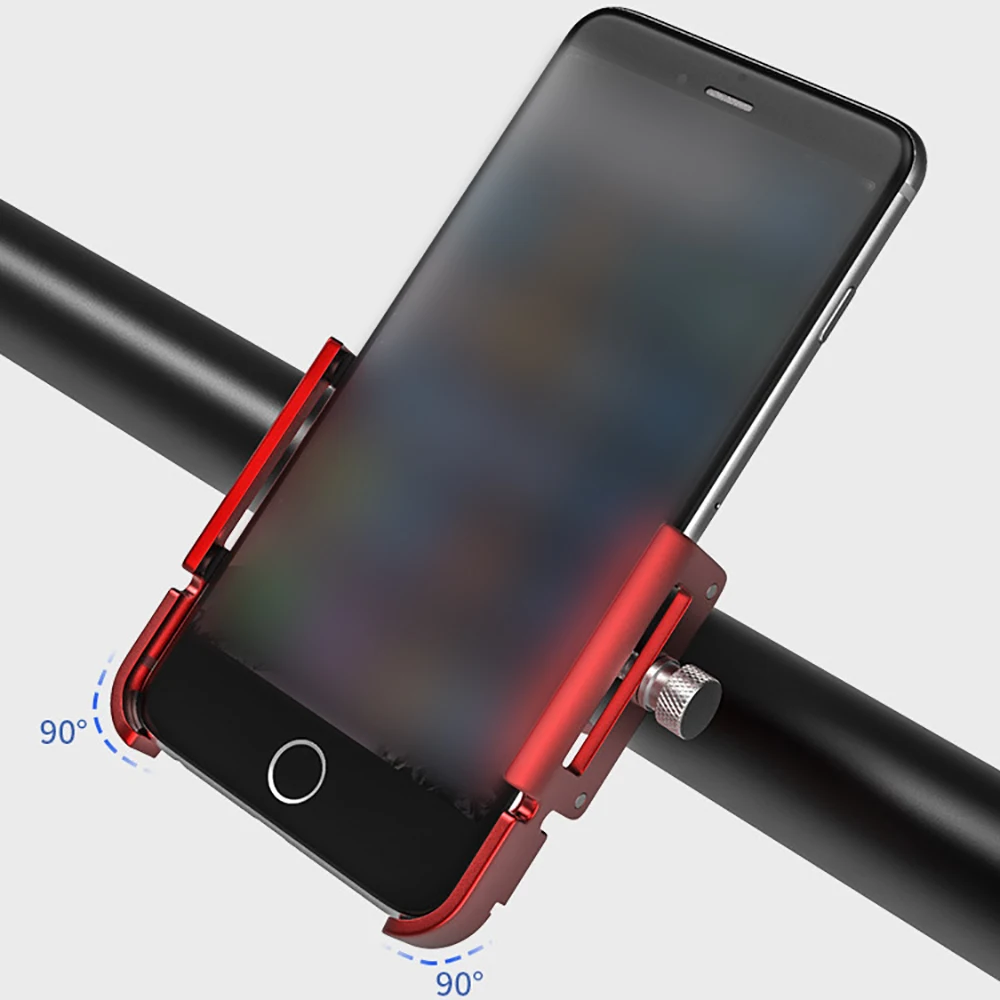 

Smartphone Mount Bracket Anti Shake 360° Rotation Adjustable Universal Bicycle Holder Bike Handlebar Mobile Phone Holder Stand