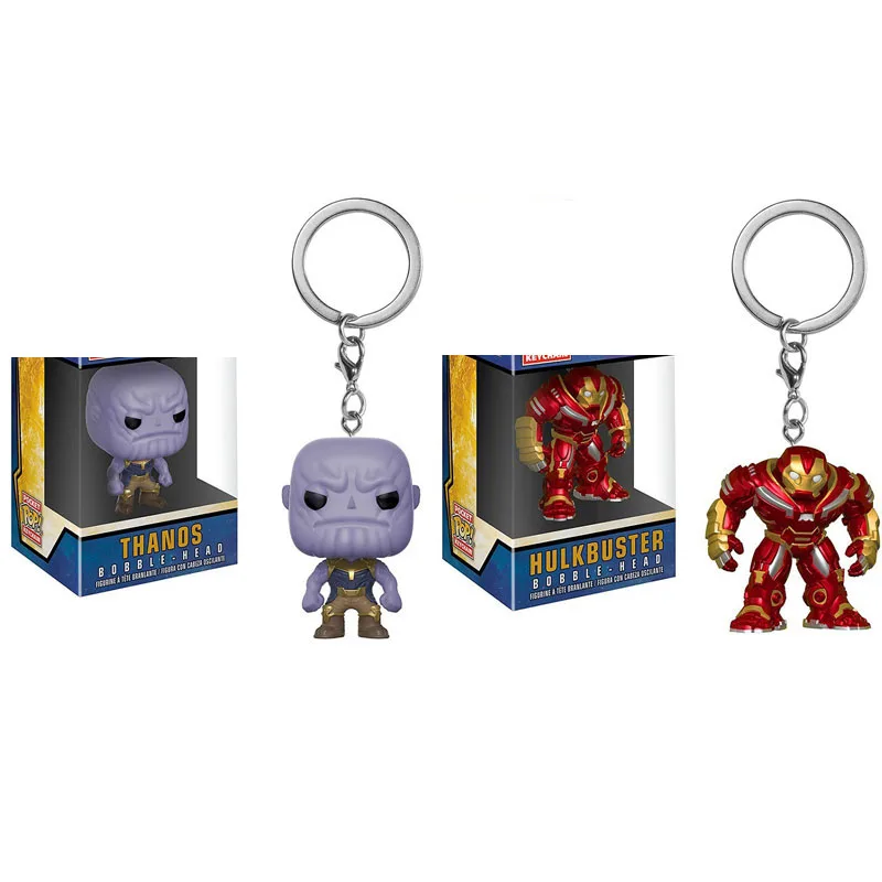 Funko игрушка Marvel Мстители 3: война бесконечности танос халкбастер брелок