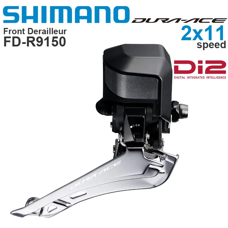 

SHIMANO DURA-ACE - DI2 - Front Derailleur - Road - 2x11-speed Top gear teeth 50T-55T Total capacity 16T Original parts