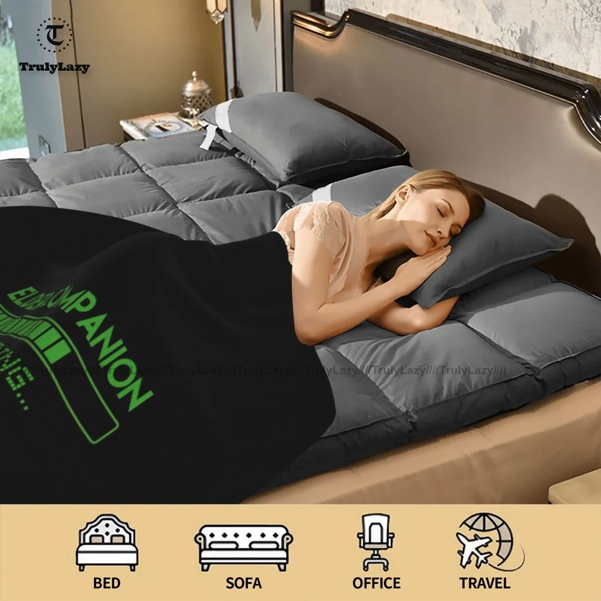 

The Elder Scrolls Blanket Fashion Funny Round Bedspread Fleece Summer Super Soft Blanket